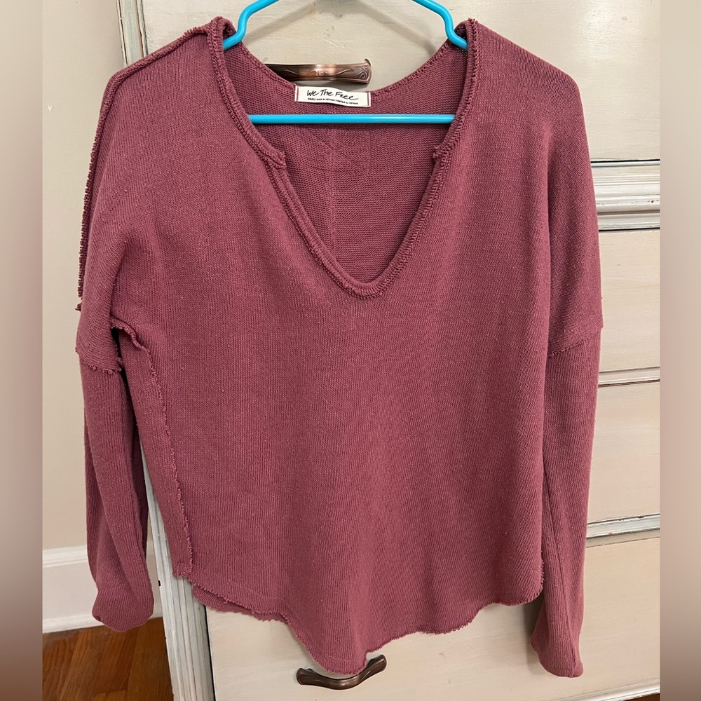 EUC (only worn once) Women’s size small Free People top